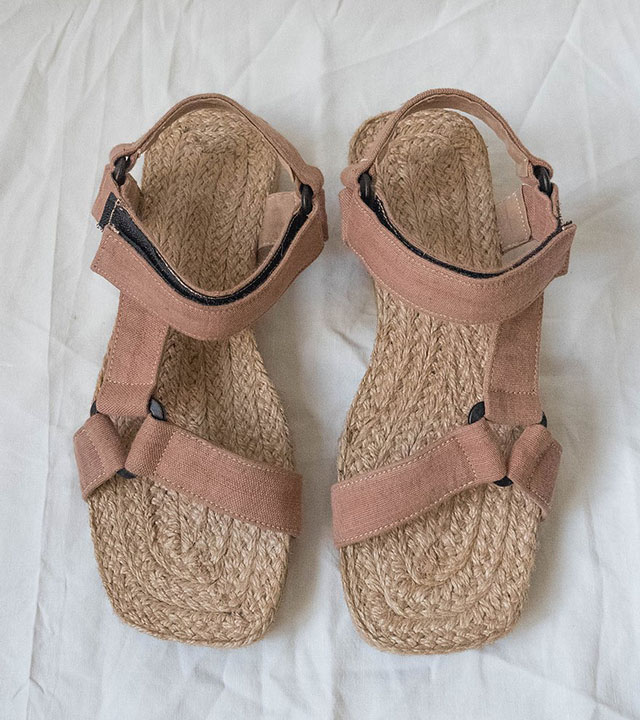 Where to Buy Colored Rattan Sandals
