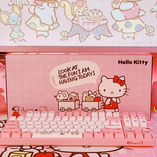 Where to Buy Hello Kitty-Themed Keyboard and Headphones