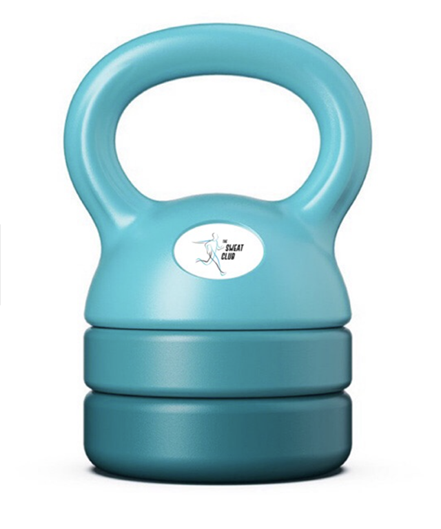 12 Lbs. Adjustable Kettlebell from The Sweat Club