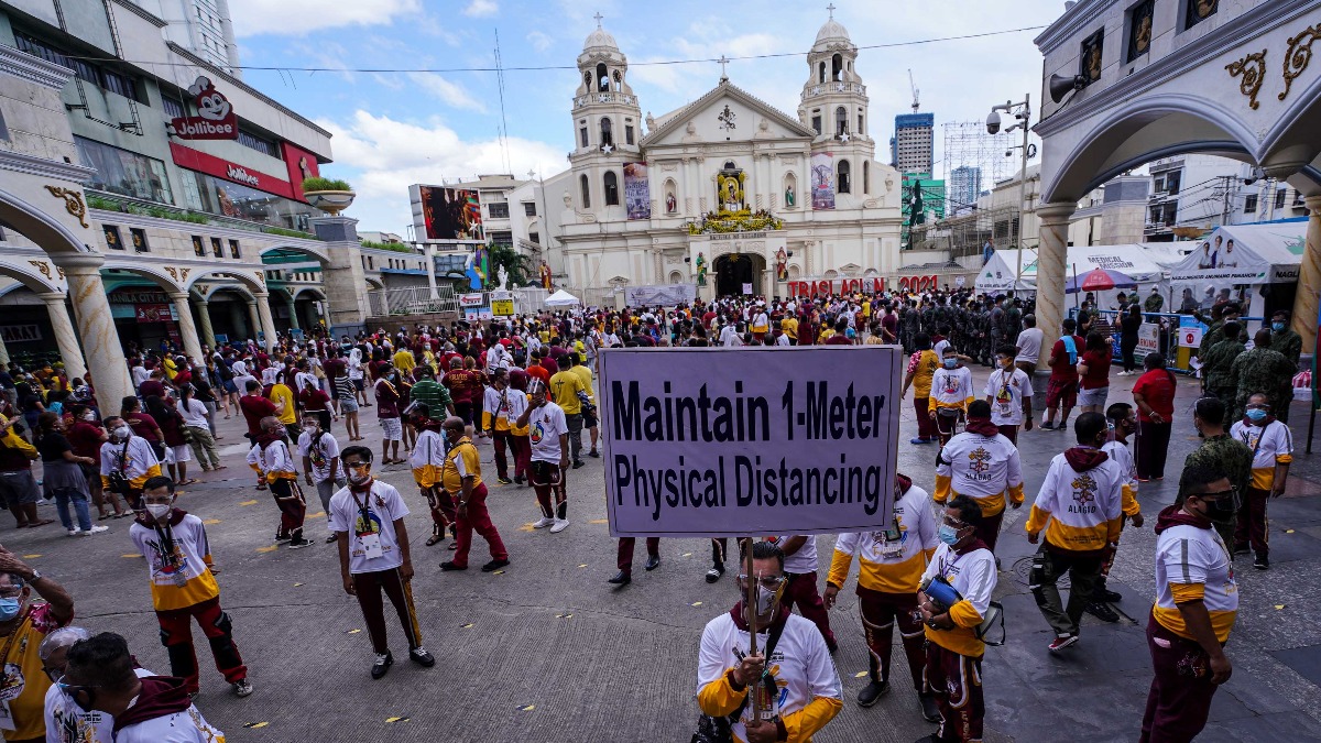 Traslacion 2021: Photos Masses Road Closures Quiapo