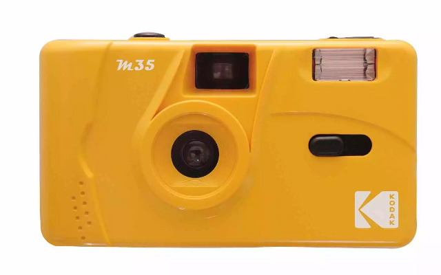 Kodak M35 Film Camera in Yellow