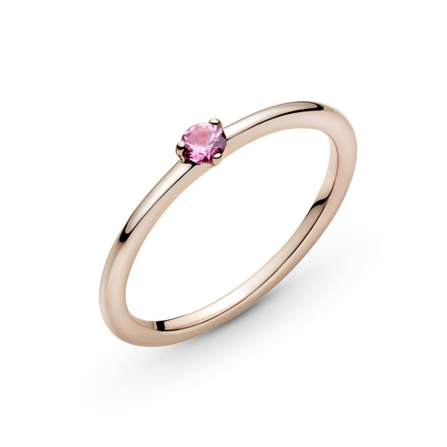 Pink Solitaire Ring (P2,650) from Pandora