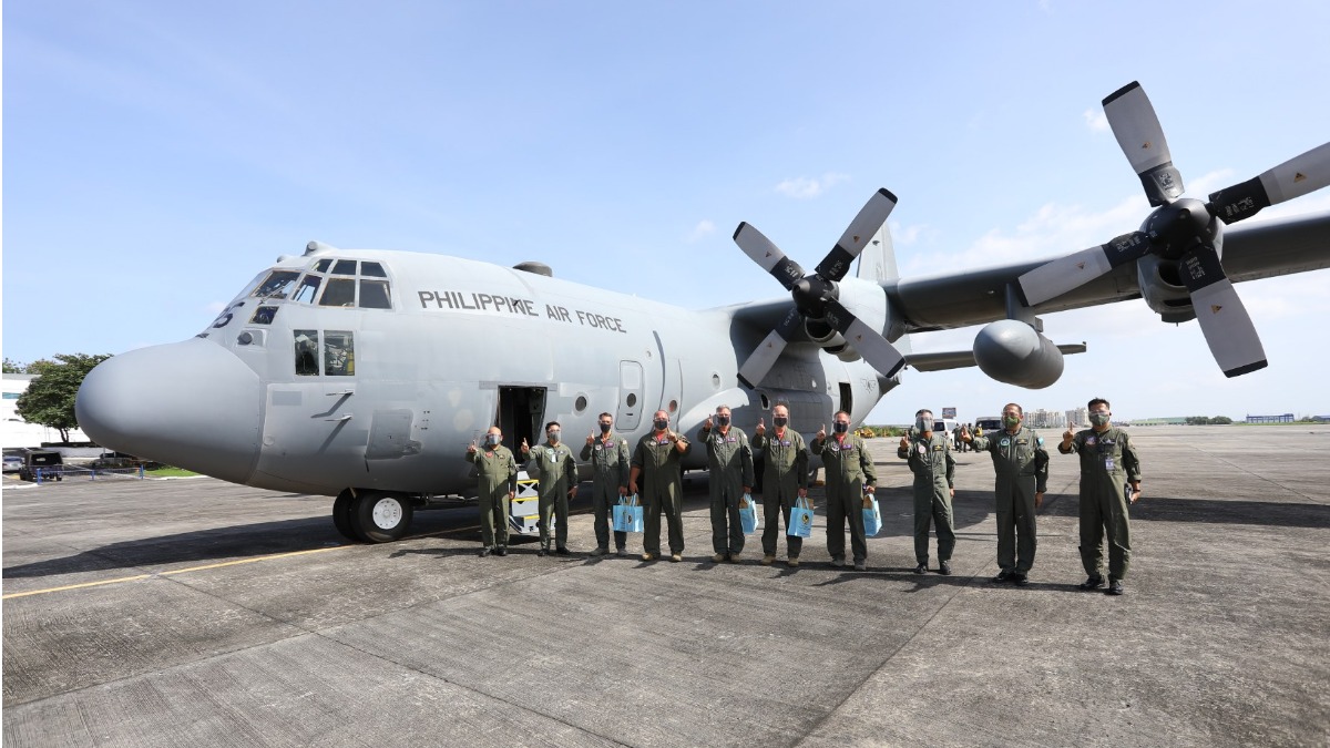 Philippine Air Force Gets New C-130 Hercules from U.S.