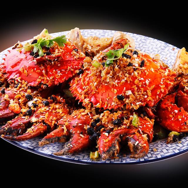 Gloria Maris Shark’s Fin Restaurant's Steamed Crab with Glutinous Rice