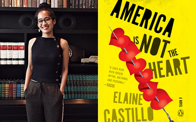 filipina writers: Elaine Castillo's America Is Not the Heart novel