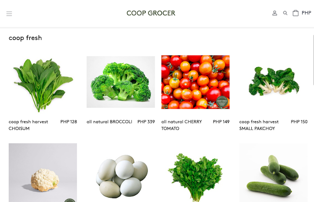 List of Online Groceries: COOP Grocer
