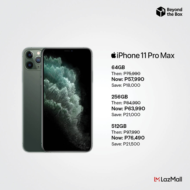 iphone 11 pro max greenhills price