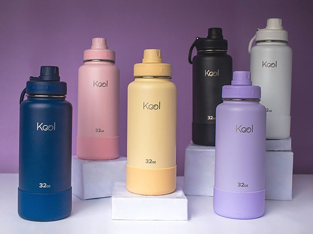 collapsible cups and water bottles from kool
