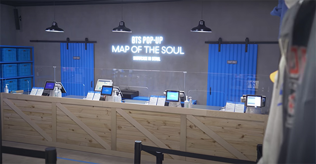 BTS Pop-Up Store in Seoul, South Korea