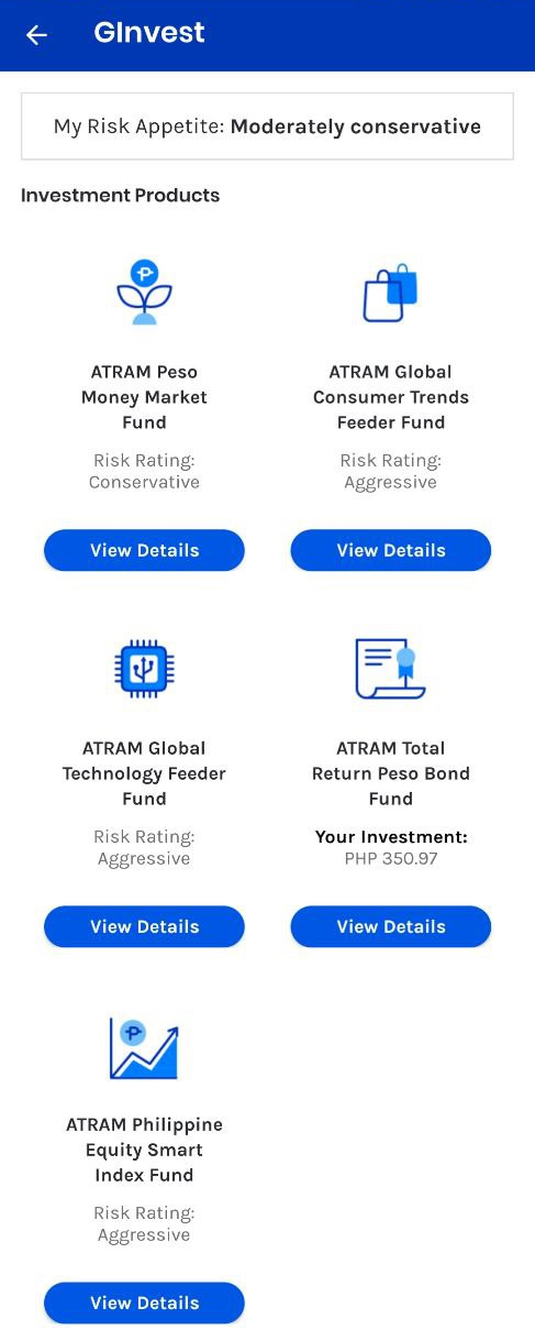 gcash investment