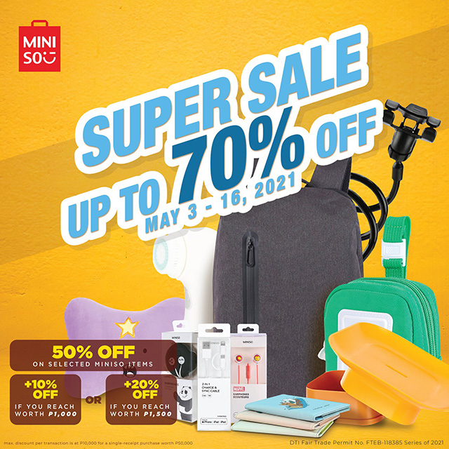 miniso sale