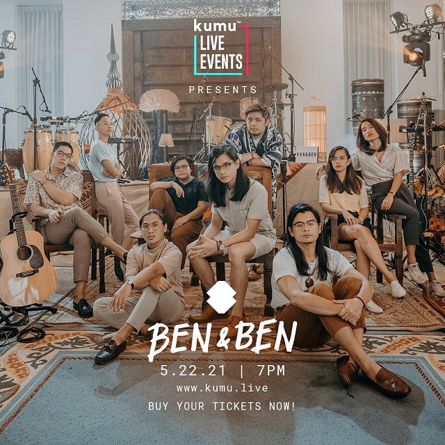 How to Get Official Kumu Tickets to Ben&Ben Concert