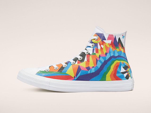Converse Pride Collection: Chuck Taylor All Star Hi Pride Sneakers