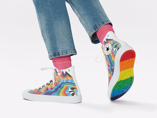 Converse Pride Collection: Pride All Star Slides