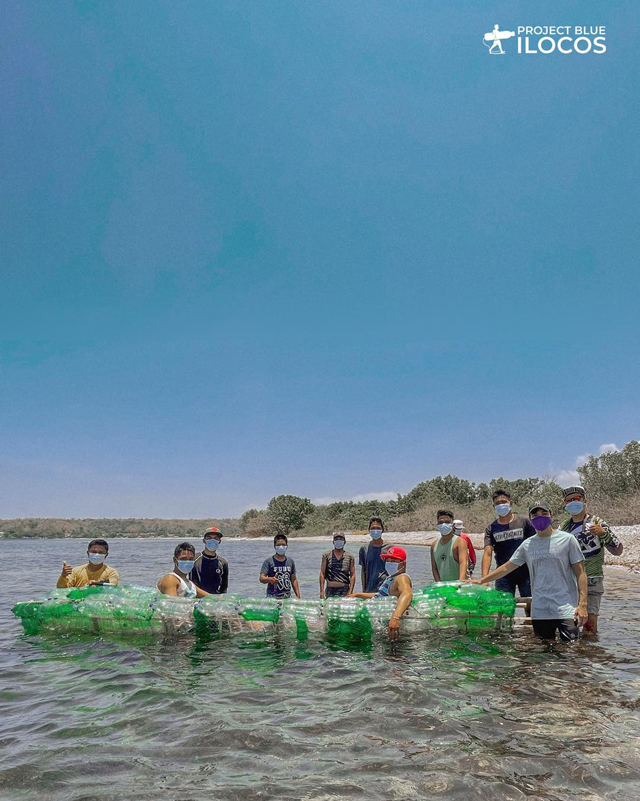 plastic bottle boat