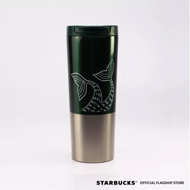 Starbucks Summer Siren Collection: Summer Siren Stainless Steel Victoria Green Tumbler