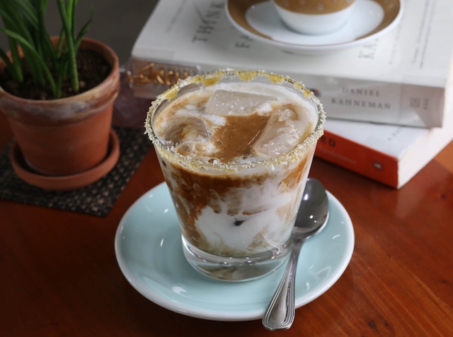 Iced Coconut Latte from Cube Coffee