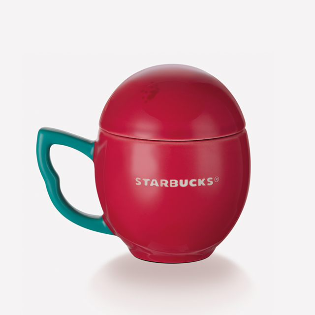 Coffee Cherry Mug With Lid from Starbucks Coffee Heritage Collection