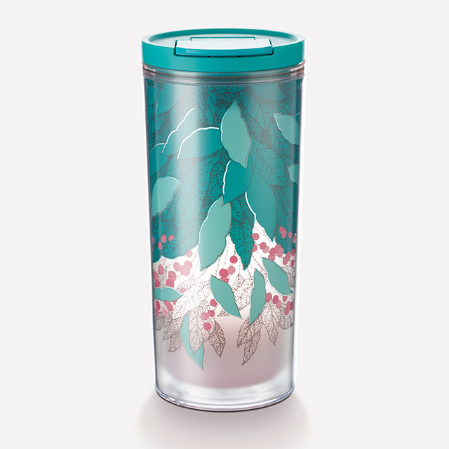 Plastic Coffee Tree Tumbler from Starbucks Coffee Heritage Collection
