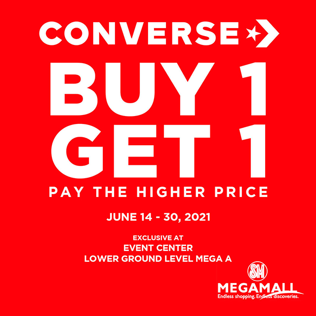 Converse Sale SM Megamall June 2021: Official Details