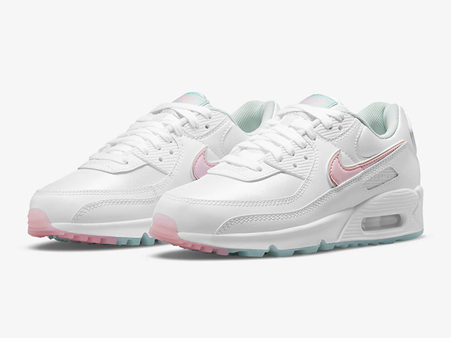 Where to Buy Nike Air Max 90 With Pink and Blue Accents