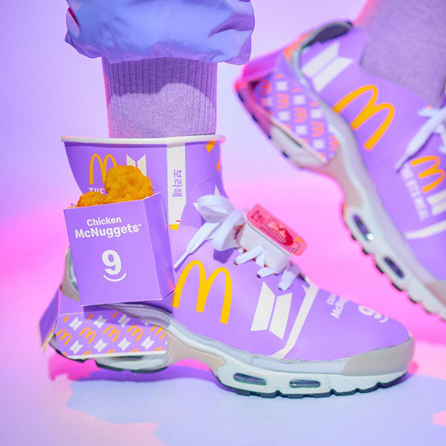 bts meal sneakers