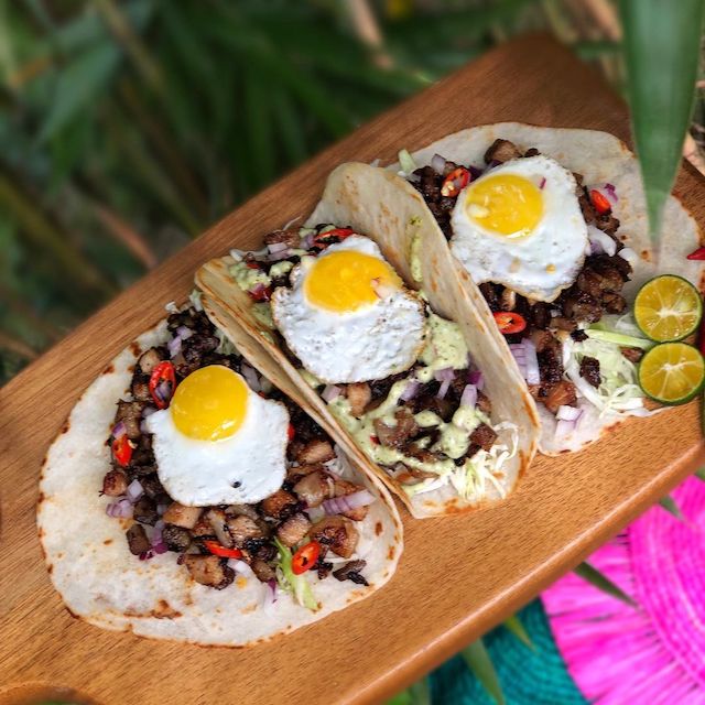 This Shop's Mouth-Watering Sisig Tacos Will Put You in a Festive Mood ...