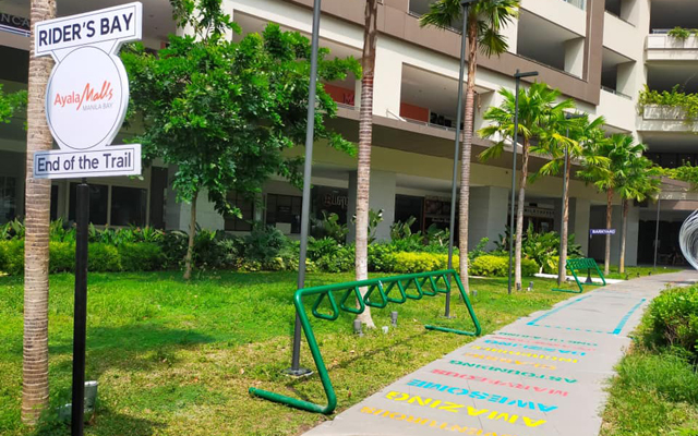 Ayala Malls Manila Bay bike parking