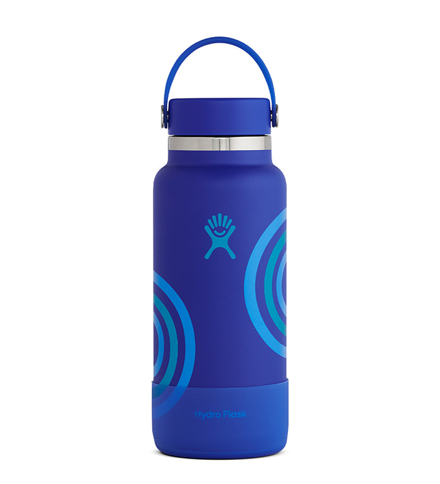 Limited Edition Hydro Flask 32oz Refill For Good White Cap and Clear Boot