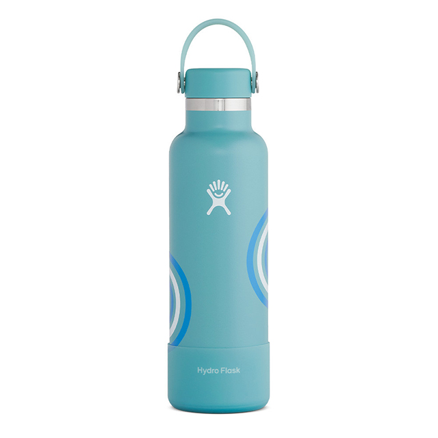 Limited Edition Hydro Flask 32oz Refill For Good White Cap and Clear Boot