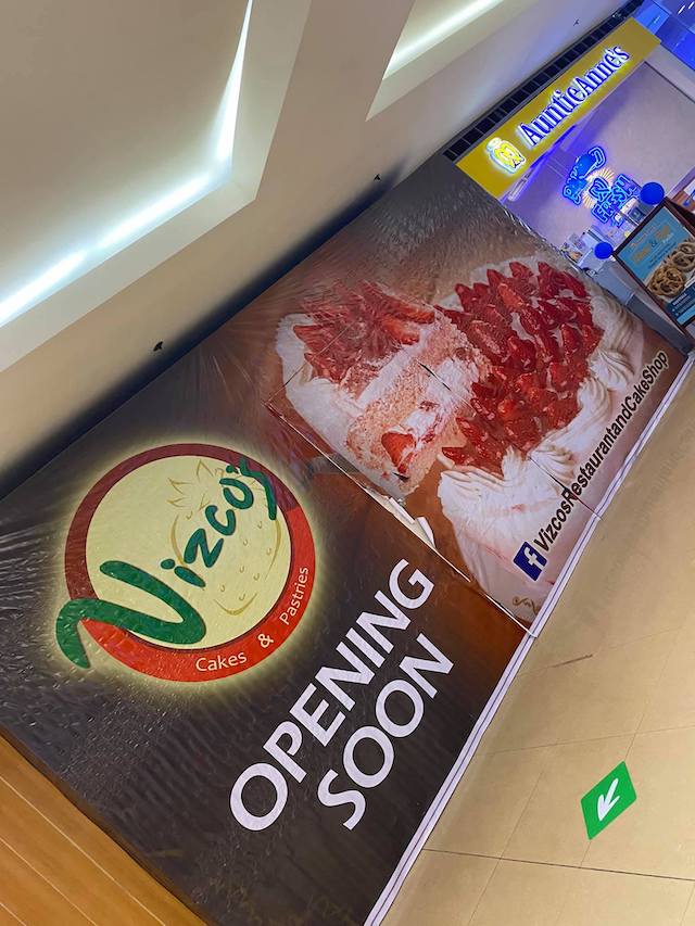 Vizco's SM Megamall Branch is opening soon