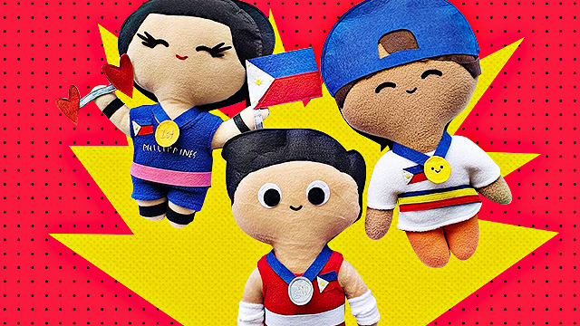 filipino olympians plush toys