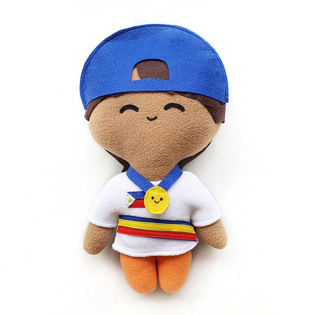 filipino olympians plush toys