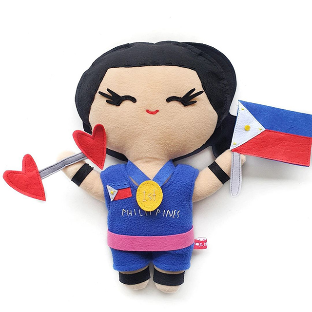 filipino olympians plush toys