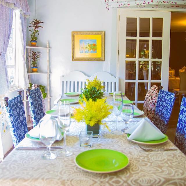 maria luisa's garden room dining table