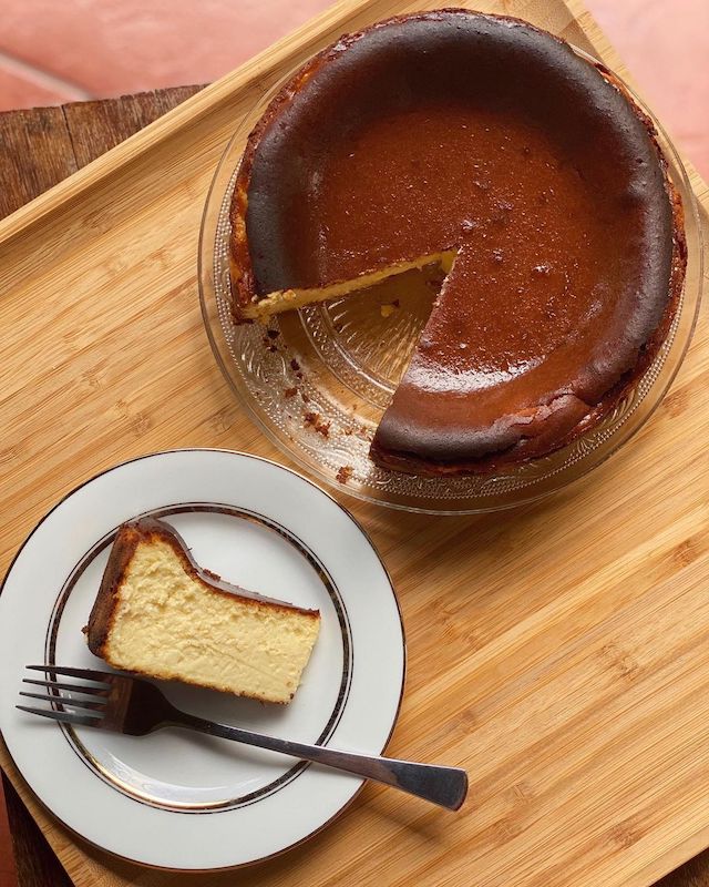 basque burnt cheesecake