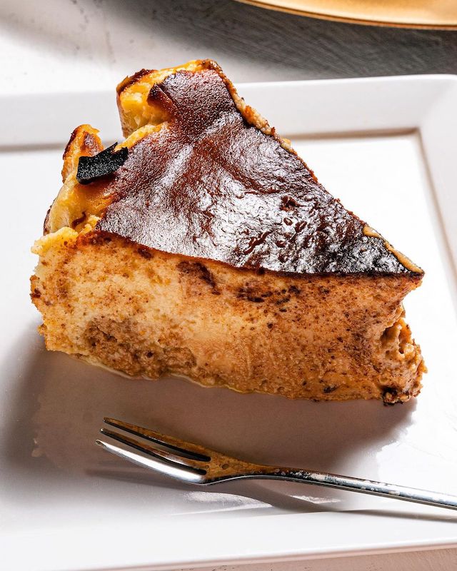 basque burnt cheesecake