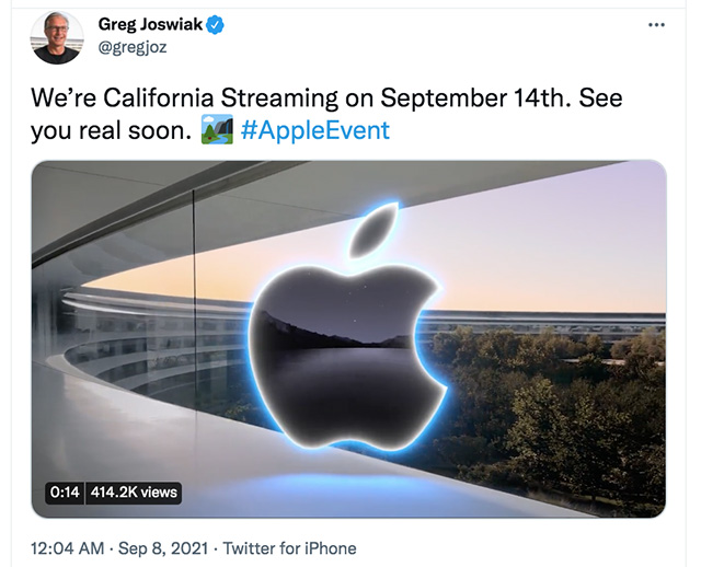 What to Expect From Official Apple Event September 2021