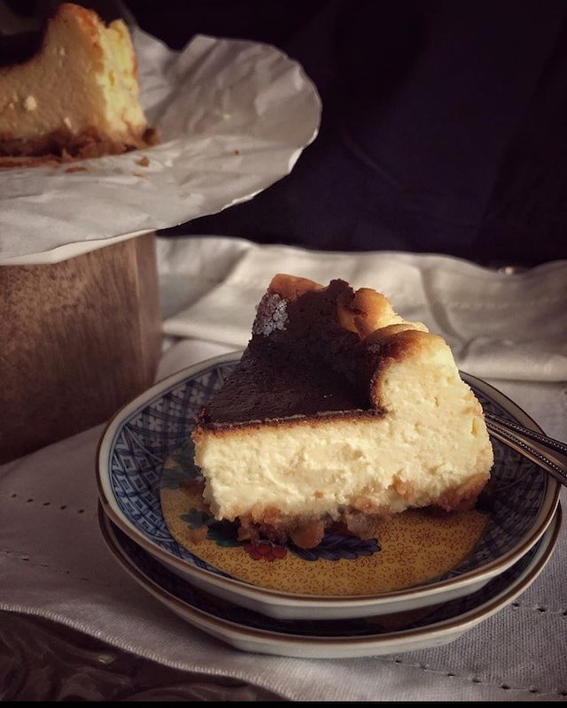 basque burnt cheesecake