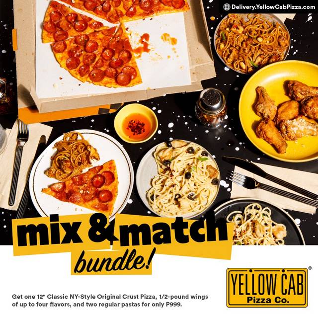 cheap eats: Mix and Match Bundle at Yellow Cab