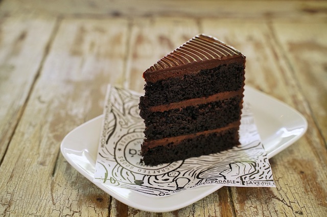 cakes in Cebu: Old-Fashioned Chocolate Cake from Abaca Baking Company