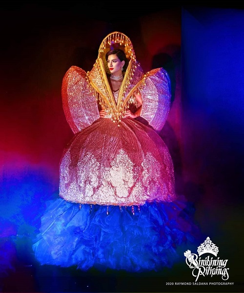national costumes: Honey Grace Cartasano in Binibining Pilipinas 2020