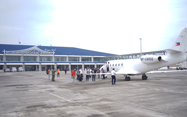 runway at bicol international airport