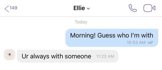 ellie eigenmann funny texts to jake ejercito