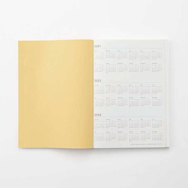 muji 2022 planners