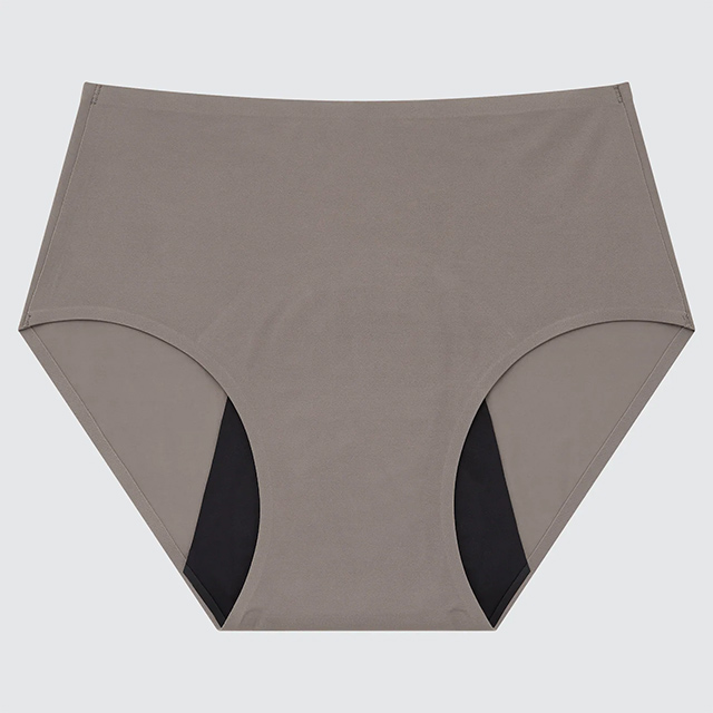 Three of the ultra-absorbent sanitary shorts by Bé-A, including