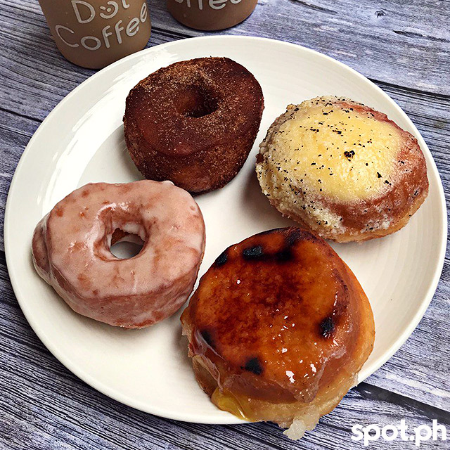 doughnuts from dot coffee