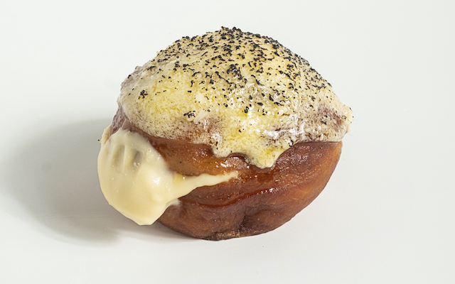 triple cheese doughnuts from dot coffee