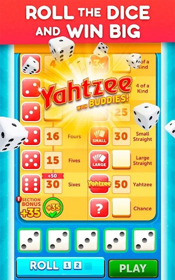 yahtzee mobile app