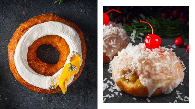 Christmas doughnuts by Poison Doughnuts